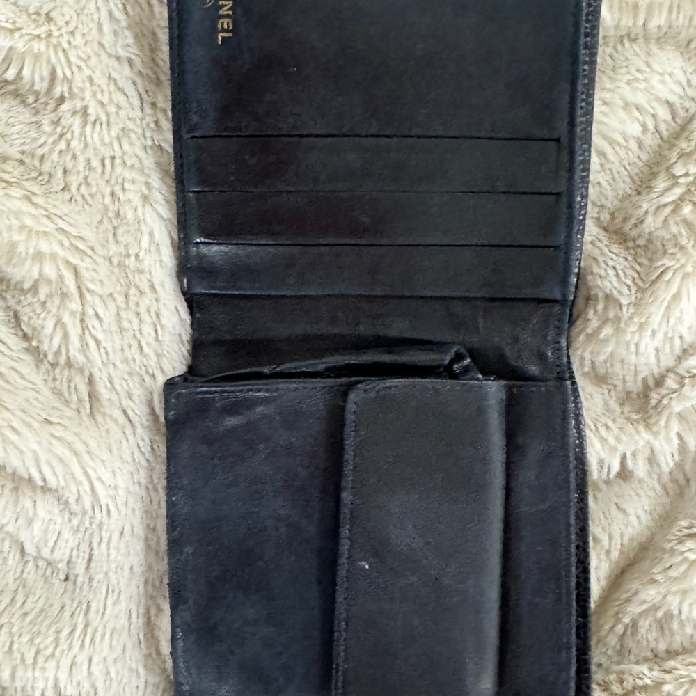 Chanel Caviar Leather Bifold Wallet - Black - Picture 3 of 7